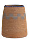 Soulworks Decorative Basket Wicker with Handles Brown 19x19x23cm