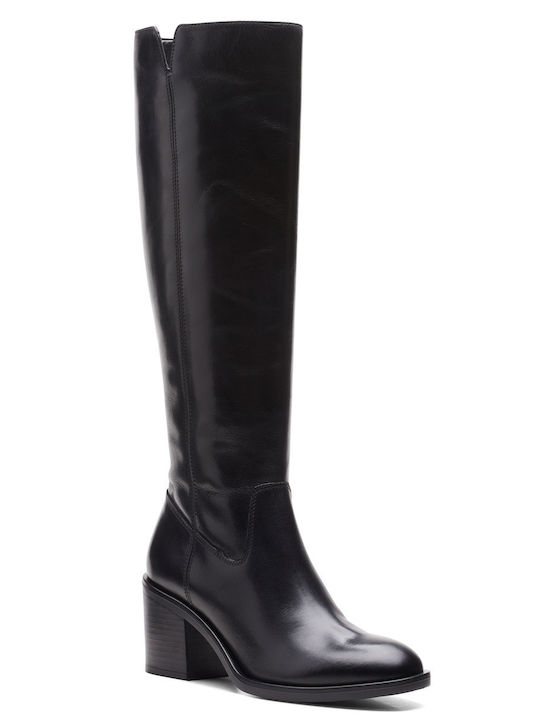 Clarks Leather Women's Boots Black