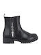 Kinderstiefel mit Reißverschluss Schwarz