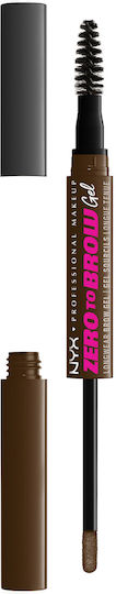 NYX Professional Makeup Zero To Brow Longwear Gel Μολύβι για Φρύδια 02 Chocolate