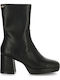 Kiwi Women's Ankle Boots with Medium Heel Black