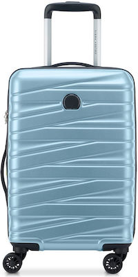 Delsey Tiphanie Cabin Travel Suitcase Turquoise with 4 Wheels Height 55cm