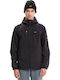 Winter Jacke Softshell Wasserdicht und Winddicht Schwarz