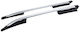 Turtle Μπάρες Οροφής Αλουμινίου για Renault Alaskan Toyota Hilux Nissan Navara Ford Falcon Mazda BT-50 (Σετ με πόδια) Ασημί