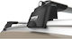 Turtle Autodachträger Aluminium Air2 für Honda CR-V 2002 2006 mit Dachträgerfüßen und Schloss Silber