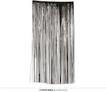 Fiestas Guirca Curtain for Party Halloween in Black color