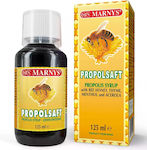 Marnys Sirup mit Propolis, Thymian, Menthol, Acerola für Kinder für Trockenen Husten Honig 125ml