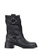 Inuovo Leather Women's Ankle Boots Black