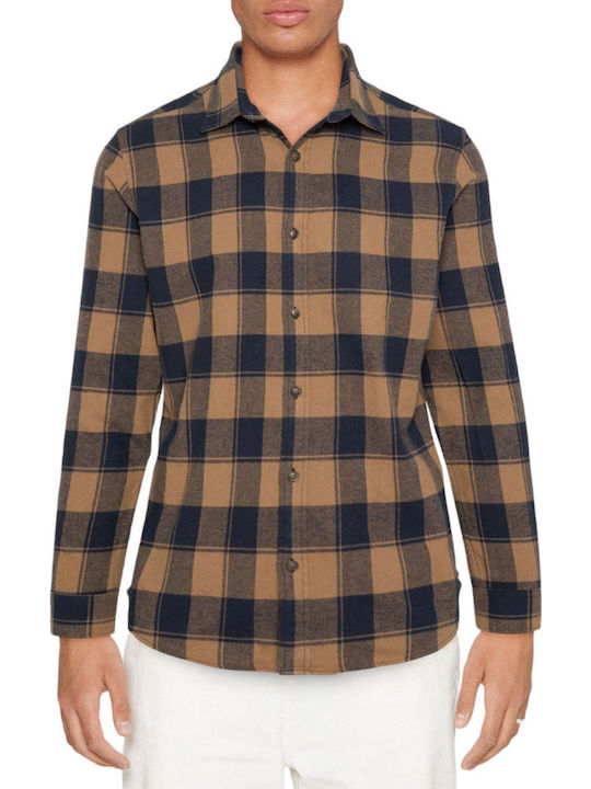 Jack & Jones Φανελένιο Πουκάμισο Otter