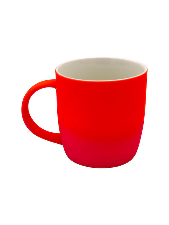 Tasse Keramik Orange 1Stück