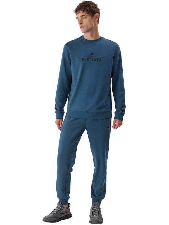 4F Herren Sweatshirt Blau