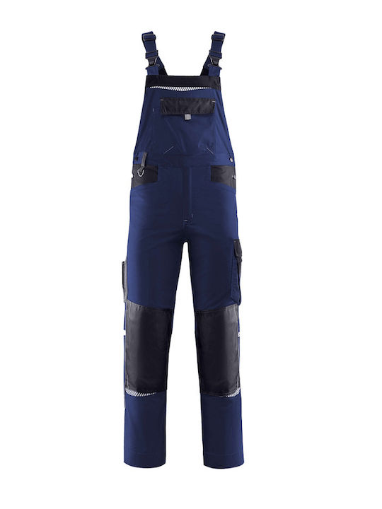 Stenso Work Coveralls Dungarees Navy Blue