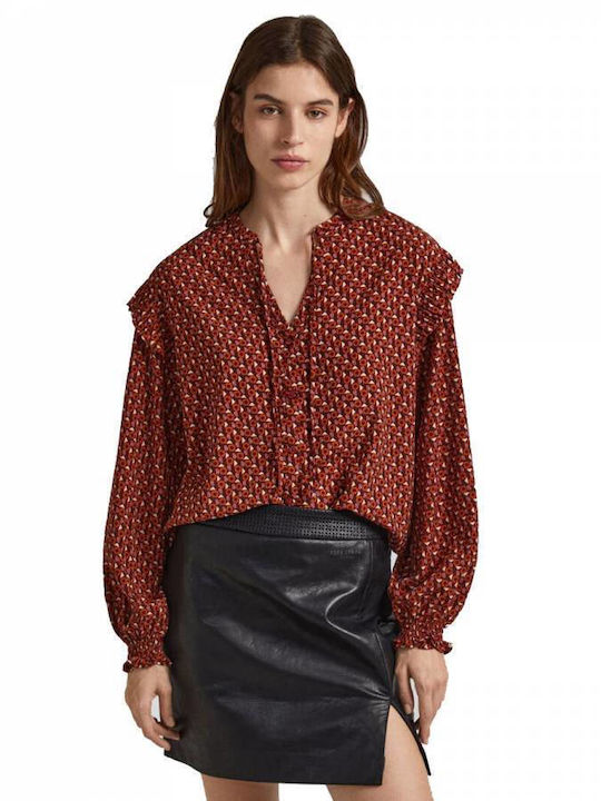 Pepe Jeans Women's Blouse Long Sleeve Multicolour