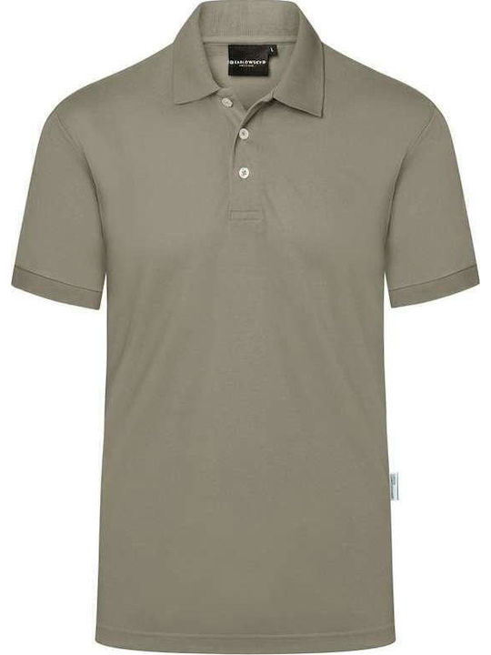 Karlowsky Werbe-T-Shirt in Khaki Farbe