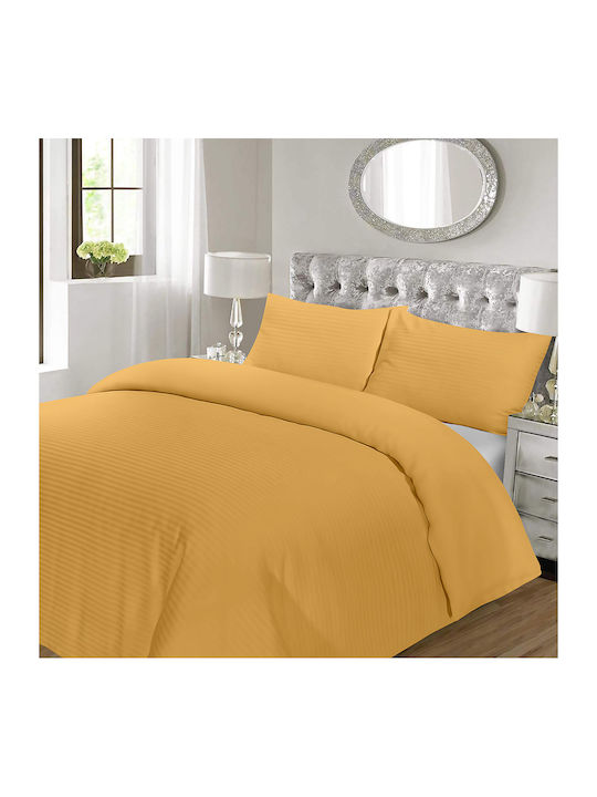Lino Home Duvet Cover Queen 220x240 Basko Honey