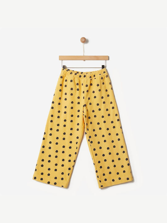 Yell Oh! Girls Corduroy Pant Yellow