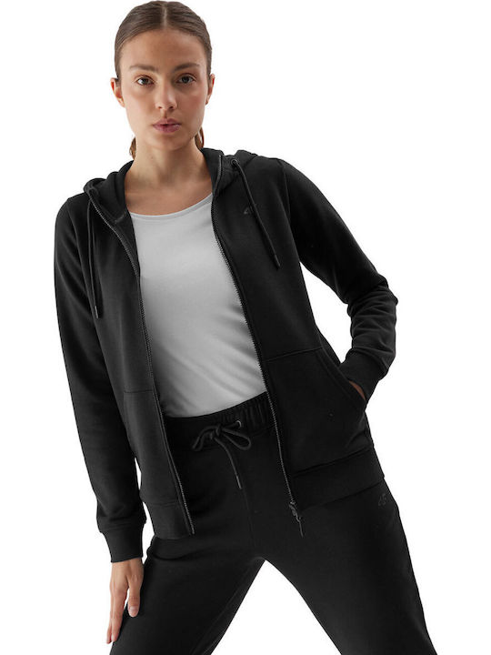 4F Damen Sweatshirt Schwarz