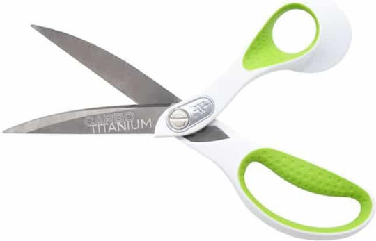 Westcott Carbo Titanium Titanium Ψαλίδι Χειροτεχνίας 23.8εκ. με Μεταλλική Λεπίδα Λευκό 1τμχ