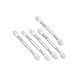 Niobe Professional Επαγγελματικό Σετ με Πινέλα Μακιγιάζ για Σκιά Ματιών από Συνθετική Τρίχα 5τμχ