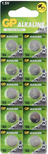 GP Batteries Alkaline Cell Baterie LR43 1.5V 1buc