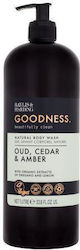 Baylis & Harding Goodness Oud, Cedar & Amber Shower Gel 1000ml