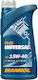 Mannol 15W-40 Λάδι Μοτοσυκλέτας για Τετράχρονους Κινητήρες 1lt