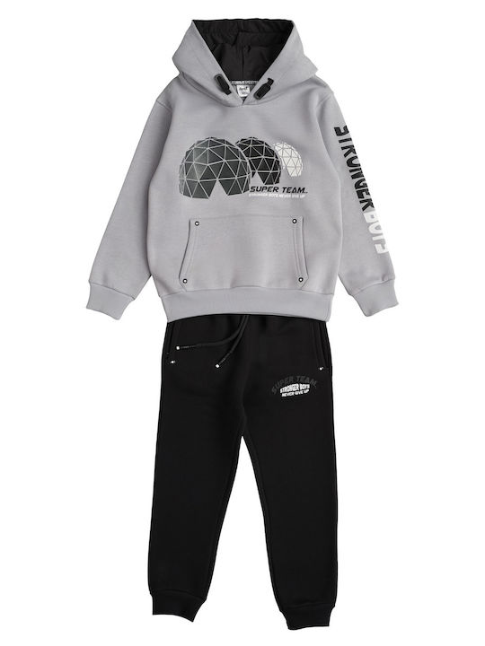 Sprint Kids Sweatpants Set Gray 2pcs