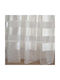 Saray Home White Curtain with Grommets 280x300cm