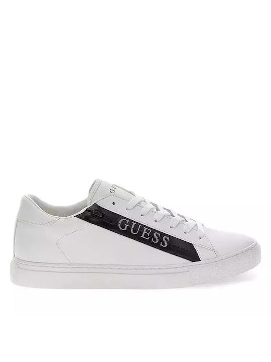 Guess Ανδρικά Sneakers Λευκά