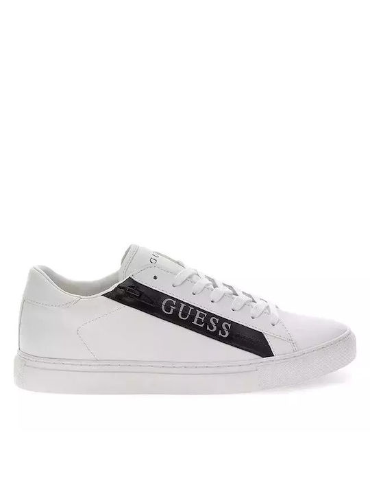 Guess Ανδρικά Sneakers Λευκά FM7TIKELE12-WHITE