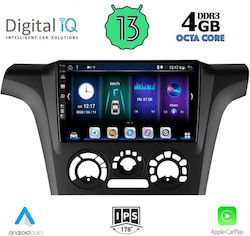 Digital IQ Ηχοσύστημα Αυτοκινήτου για Suzuki Crossover Mitsubishi Outlander Mini ONE 2001-2005 με A/C (Bluetooth/USB/AUX/WiFi/GPS/Apple/Carplay/Android/Auto) με Οθόνη Αφής 9"