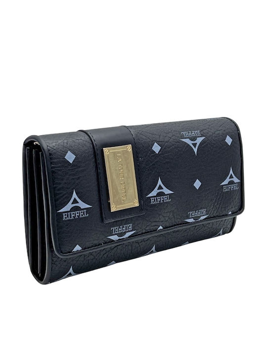 La tour Eiffel Large Women's Wallet Classic Black