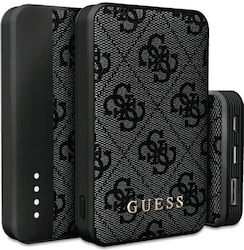 Guess Metal Logo 10000mAh 18W Μαύρο