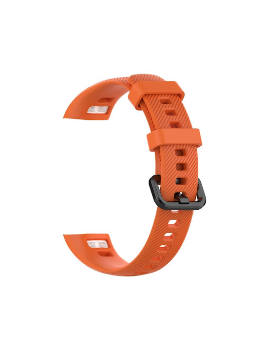 Λουράκι Σιλικόνης Πορτοκαλί (Huawei Band 4)