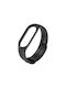 Strap Λουράκι Σιλικόνης Μαύρο (Xiaomi Smart Band 7)