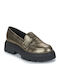 Damen Mokassins in Gold Farbe
