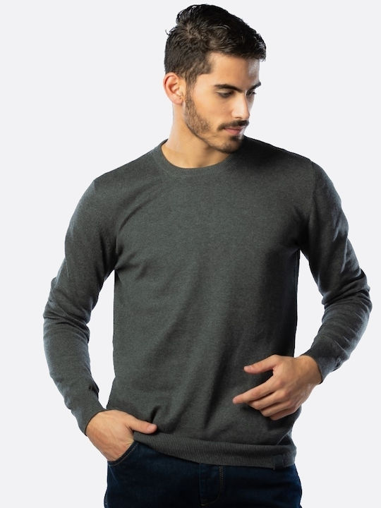 Brokers Jeans Men's Long Sleeve Sweater Anthracite