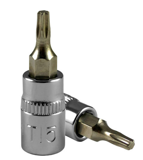 JBM Καρυδάκι με Μύτη Torx και Καρέ Υποδοχής 1/4''
