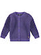 Babyface Girls Knitted Cardigan Purple