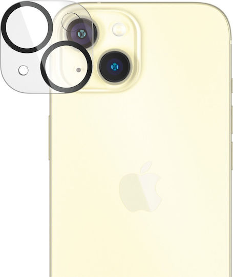 PanzerGlass PicturePerfect Camera Protection Tempered Glass Black for the Iphone 15/15 Plus