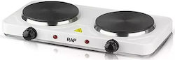 Raf Countertop Burner Emaille Double Blau Raf Countertop Burner Emaille Double Blau
