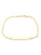 Kinderarmband ID aus Gold 9K