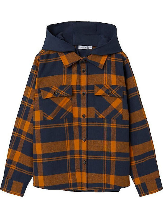 Kids Shirt Long Sleeve Orange