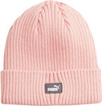 PUMA Beanie Unisex Beanie Knitted in Pink color