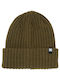 DC Beanie Unisex Beanie Gestrickt in Khaki Farbe