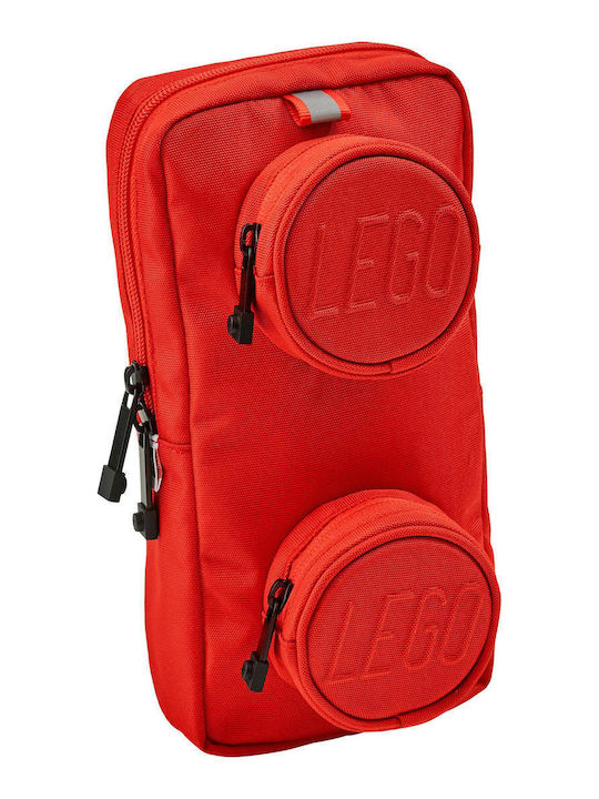 Lego Brick School Bag Shoulder Junior High-High School in Red color