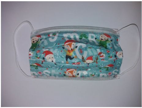 Royalty Medical Supplies Disposable Surgical Mask Kids Light Blue 2080210 1pcs