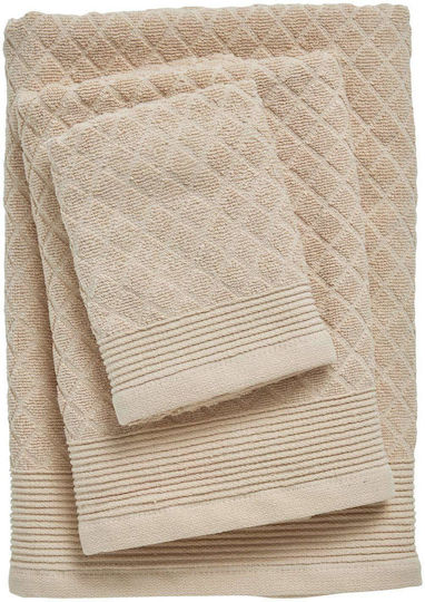 Das Home Bath Towel Set 3pcs Best 0683 Beige (#0683) Weight 480gr/m²