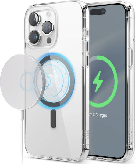 Elago Magsafe Hybrid Clear Back Cover Διάφανο (iPhone 15 Pro)