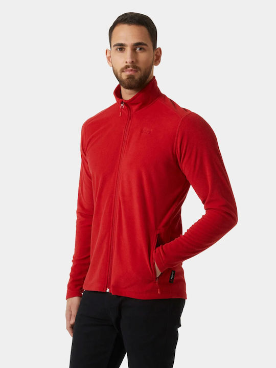Helly Hansen Men's Fleece Cardigan Red